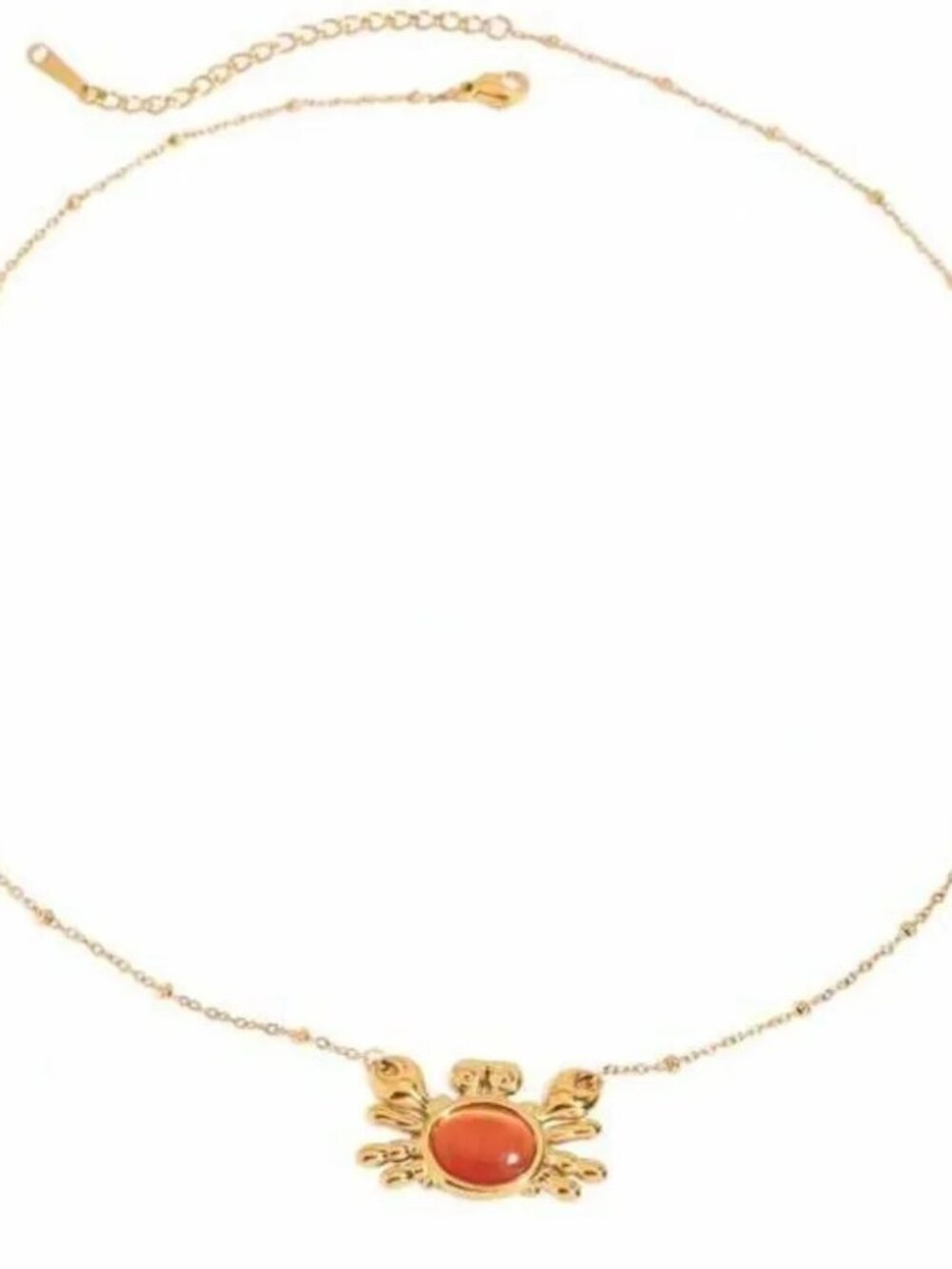 Crab Necklace Q657